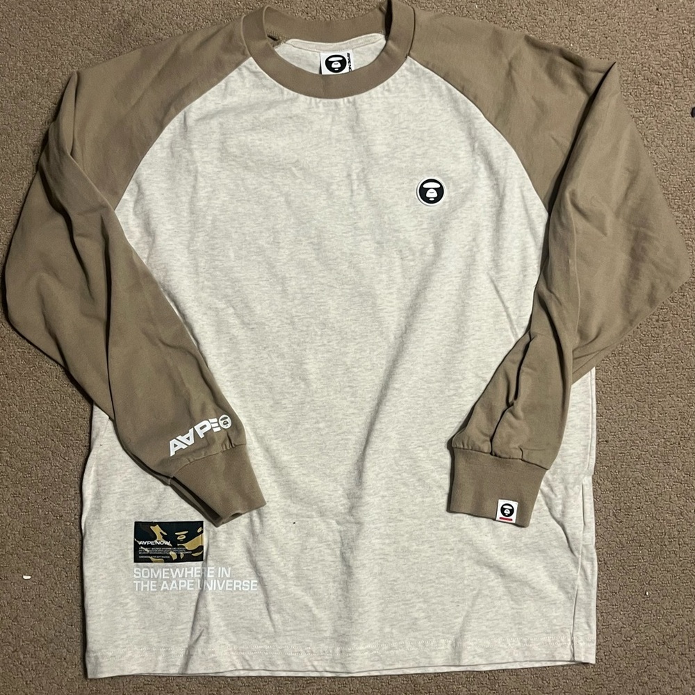 BAPE LONG SLEEVE SIZE S